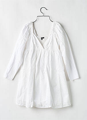 Rochie scurtă alb WHO WHAT WEAR femeie