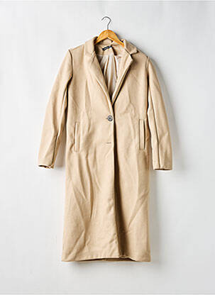 Palton lung bej BOOHOO femeie