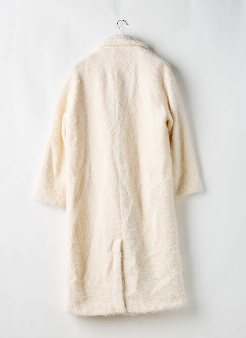 Palton lung bej NA-KD femeie