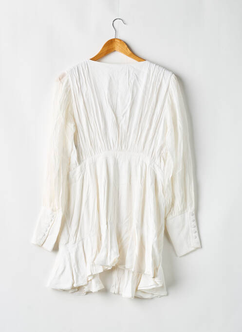 Rochie scurtă alb ENDLESS ROOTS femeie