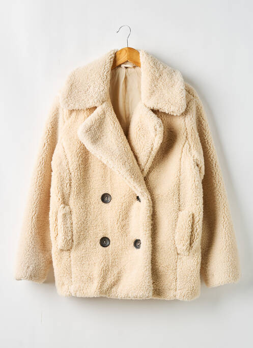 Palton lung bej FREE PEOPLE femeie