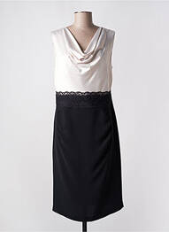 Rochie midi fără mâneci fără mâneci negru VERA MONT femme
