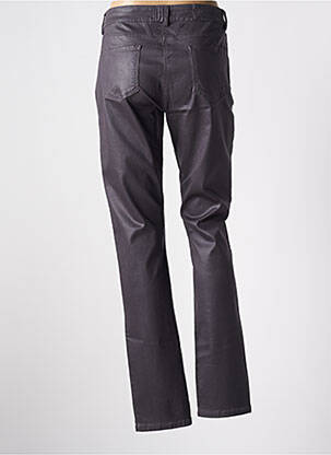 Pantalon slim țesătură acoperită mărime normală gri ANANKE femeie