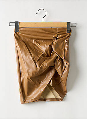 Fustă scurtă bej NASTY GAL femeie