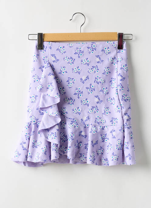 Fustă scurtă violet BOOHOO femeie