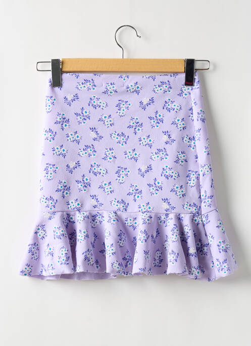 Fustă scurtă violet BOOHOO femeie