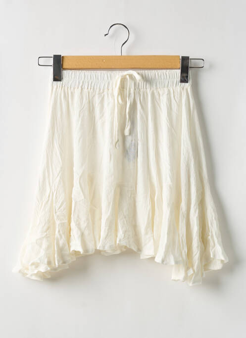 Fustă scurtă bej BOOHOO femeie