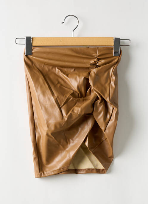 Fustă scurtă bej NASTY GAL femeie