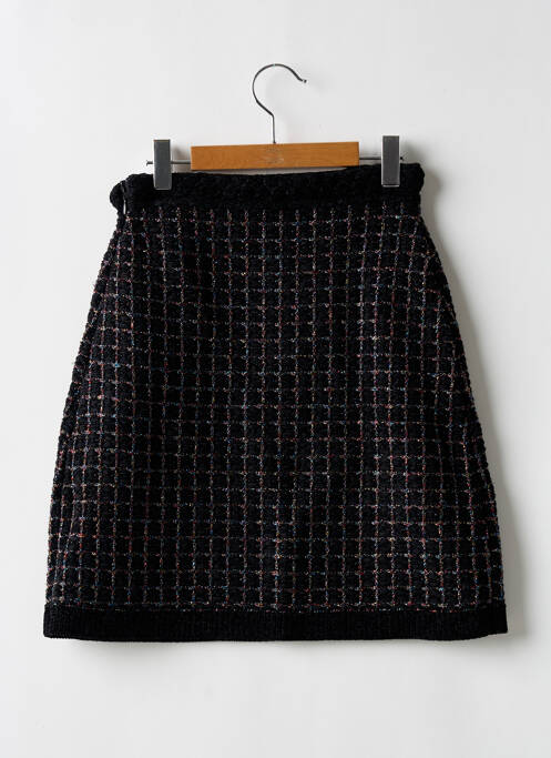 Fustă scurtă negru SANDRO femeie