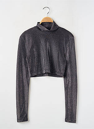 Top negru ROTATE femeie