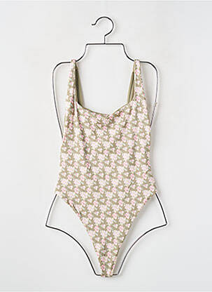 Costum de baie dintr-o singură piesă verde LOUNGE femeie