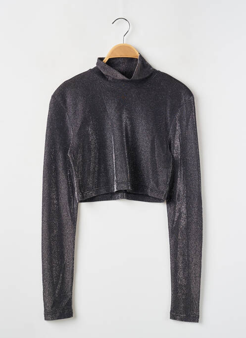 Top negru ROTATE femeie