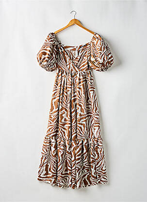 Rochie lungă maro NASTY GAL femeie