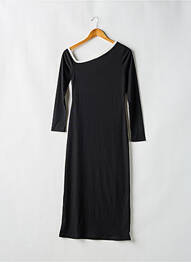 Rochie lungă mâneci lungi mâneci lungi negru NA-KD femeie