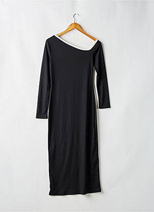 Rochie lungă mâneci lungi mâneci lungi negru NA-KD femeie