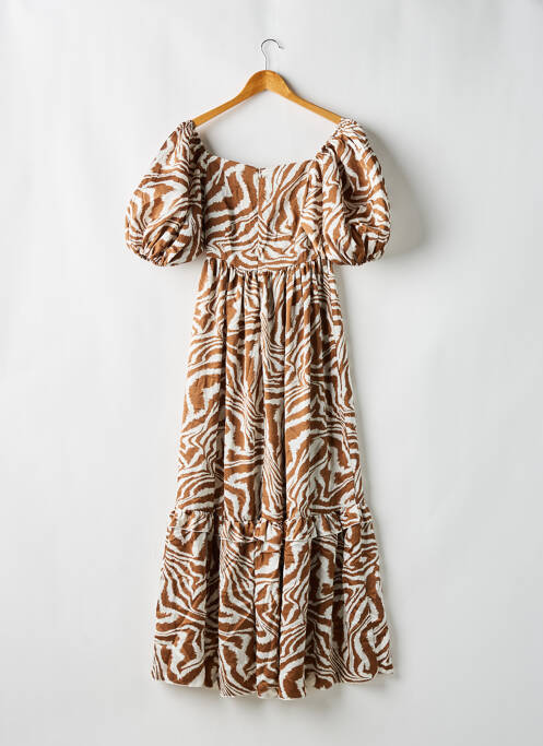 Rochie lungă maro NASTY GAL femeie