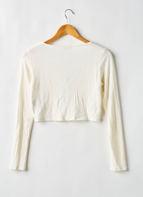 Jachete casual alb NA-KD femeie