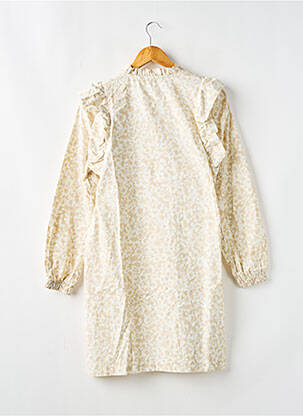 Rochie scurtă mâneci lungi mâneci lungi bej BRUUNS BAZAAR femeie