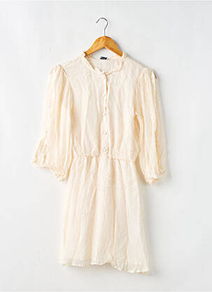 Rochie scurtă mâneci 3/4 mâneci 3/4 bej LIU JO femeie