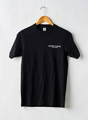 Tricou negru SPORTY & RICH femeie