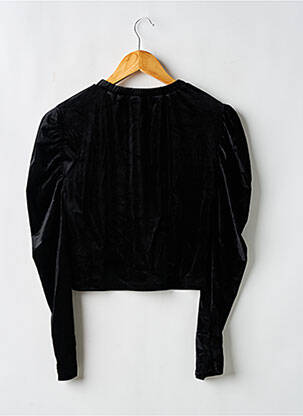 Top guler rotund mâneci lungi negru NASTY GAL femeie