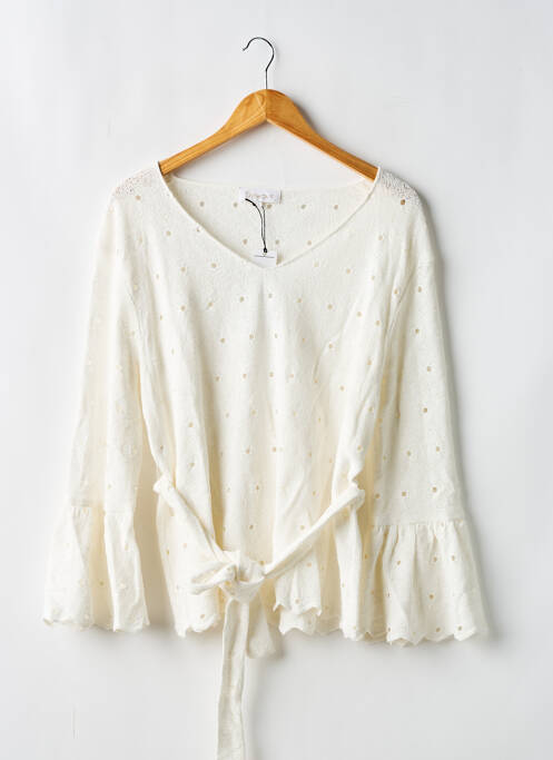 Top bej SAWOUR femeie