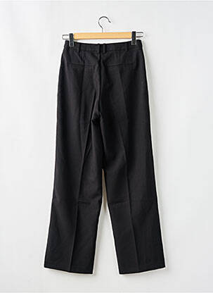 Pantalon drept elasticitate talie înaltă negru MANGO femeie
