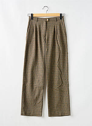 Pantalon drept verde ROUJE femeie