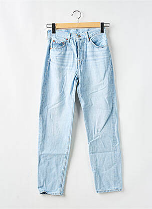 Blugi cu croială dreaptă albastru LEVIS femeie