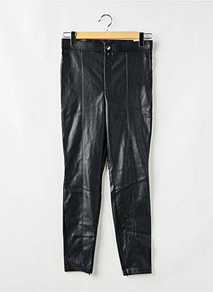 Pantalon slim talie înaltă talie înaltă negru ZARA femeie