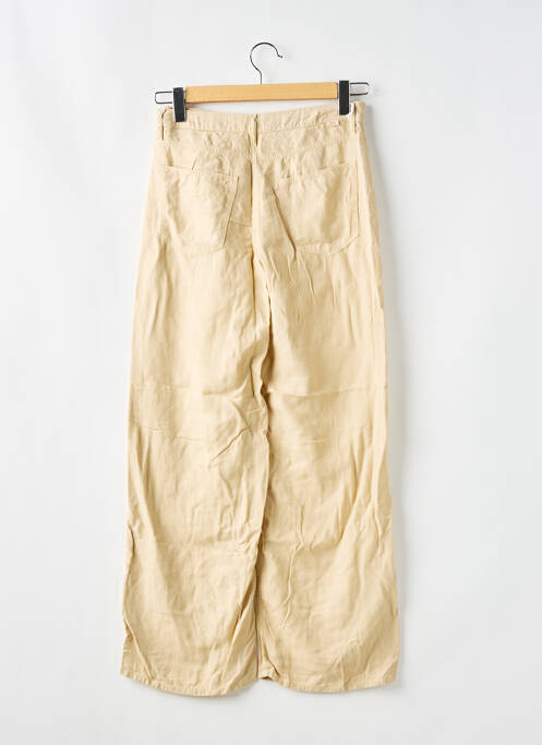 Pantalon larg bej REIKO femeie