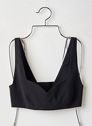 Top negru ZARA femeie