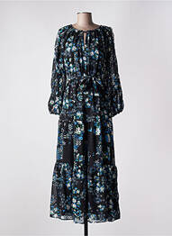 Rochie lungă mâneci lungi mâneci lungi negru DESIGUAL femeie