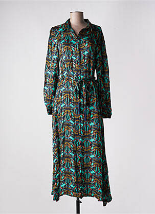 Rochie lungă albastru DIXIE femeie