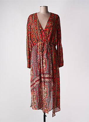 Rochie lungă roșu DESIGUAL femeie