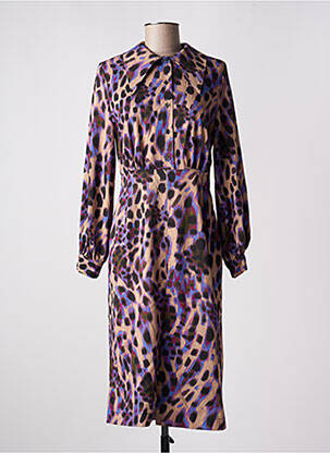 Rochie midi bej DIXIE femeie