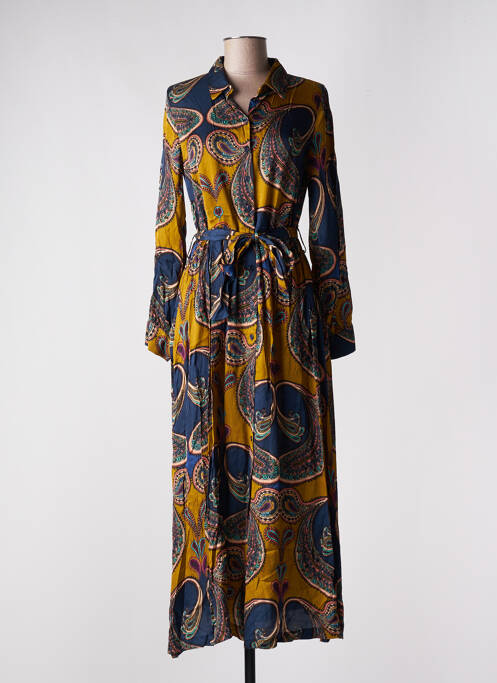 Rochie lungă galben DIXIE femeie