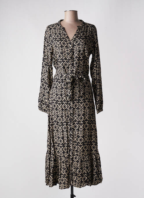 Rochie lungă negru GARCIA femeie