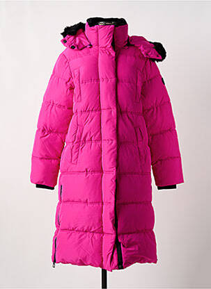 Geacă matlasată roz DESIGUAL femeie