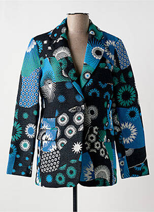 Sacou buzunare albastru DESIGUAL femeie