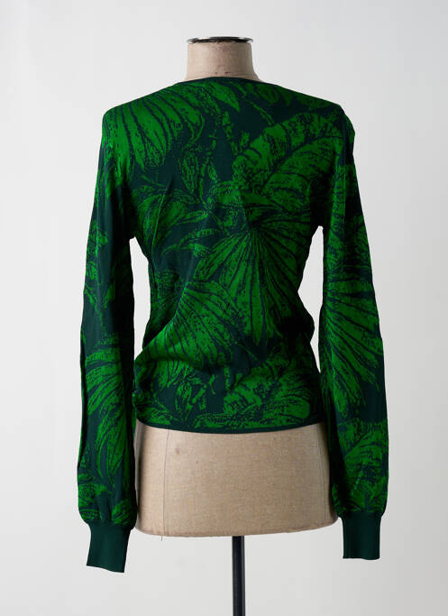 Cardigan petrecut verde DESIGUAL femeie