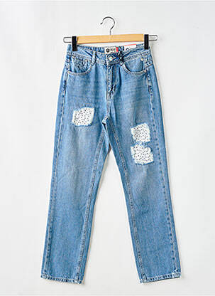 Blugi cu croială slim albastru FREEMAN T.PORTER femeie