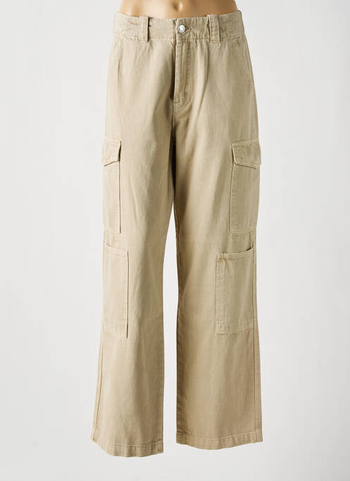 Pantalon cargo bej DESIGUAL femeie