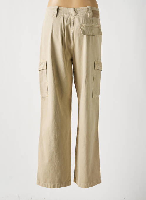 Pantalon cargo bej DESIGUAL femeie