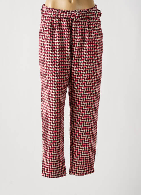 Pantalon drept roșu LILI SIDONIO femeie