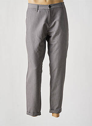Pantalon chino țesătură melanj mărime normală gri IMPERIAL bărbat