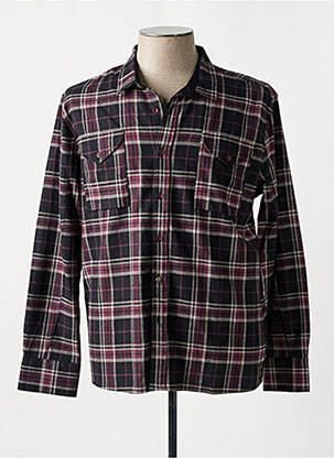 Cămașă cu mâneci lungi violet FREEMAN T.PORTER bărbat