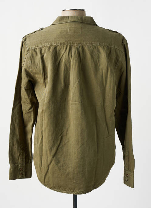 Cămașă cu mâneci lungi verde FREEMAN T.PORTER bărbat