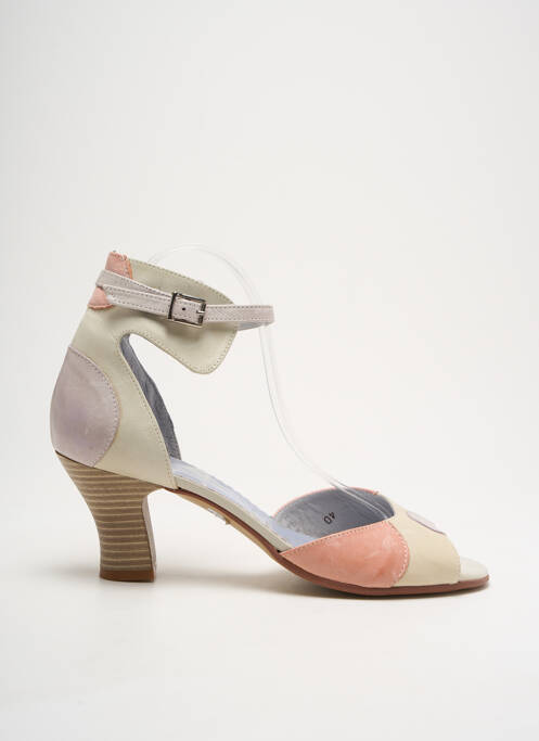 Sandale/Pantofi decupați bej POMARES VAZQUEZ femeie