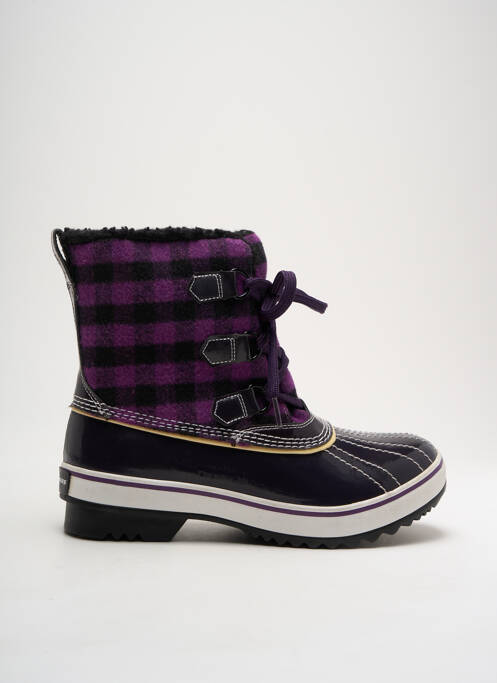 Botine/Ghete violet SKECHERS femeie